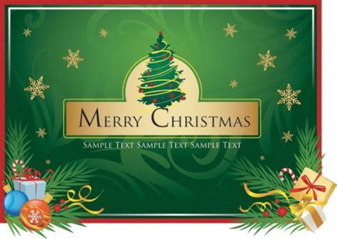 Merry Christmas Vector Art