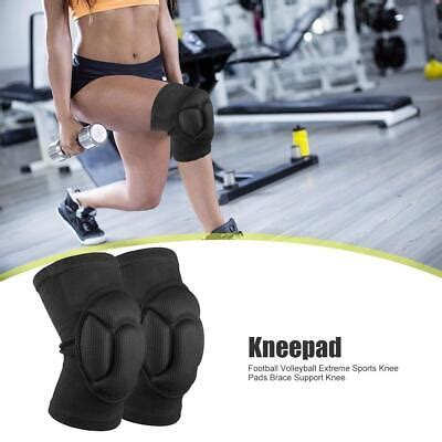 2x Thickening Football Volleyball Extreme Sports Knee Pads Brace Knee