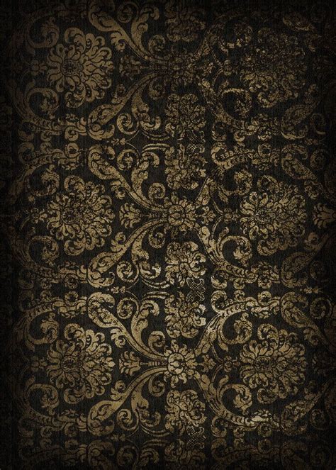 Download Black And Gold Pattern Wallpaper Gallery