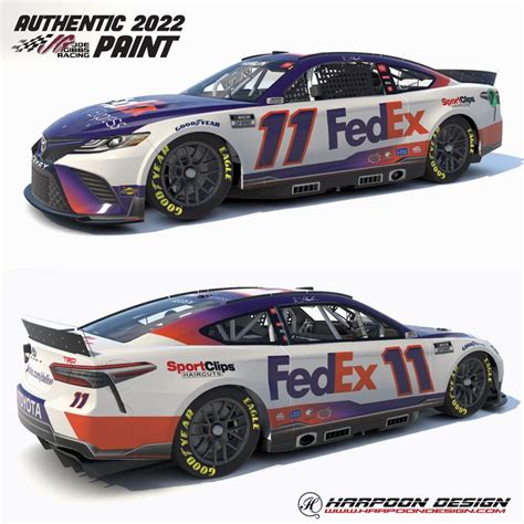 2022 Denny Hamlin Fedex Camry In 2022 Denny Hamlin Racing Nascar