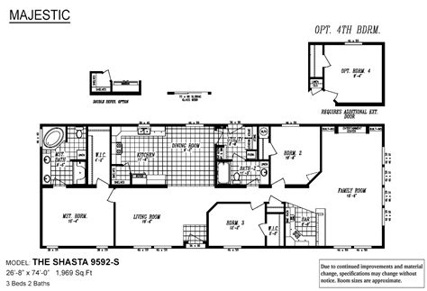 Majestic / 9593s the washington by marlette homes. Majestic / The Shasta by Marlette Homes