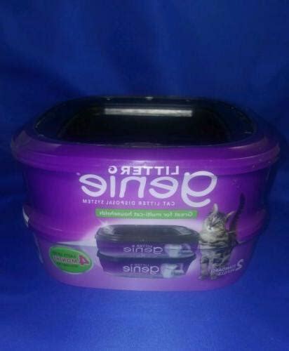 Cat box liners can be placed in litter pans to. Litter Genie 2 Pack Standard Refills for C