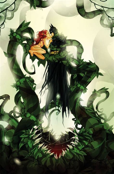 Poison Ivy And Batman Batman Pinterest