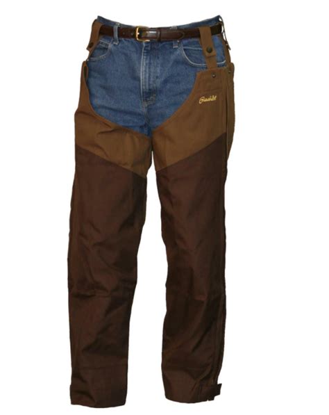 Gamehide Mens Heavy Duty Briar Proof Upland Chaps 12c Dunns