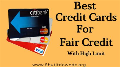 Credit cards are a very useful tool, and when used wisely, may help build your credit and increase your purchasing power. Best Credit Cards for Fair Credit in 2021 January List