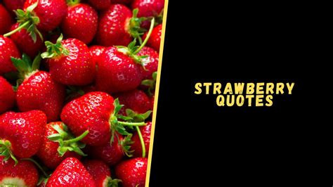 Top 17 Cheerful Quotes About Strawberry To Blow Your Mind