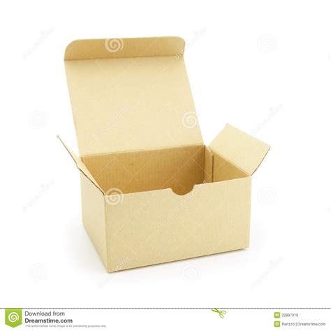 Fleur box designs, handcrafts and ships worldwide an impressive range of flower and gift boxes. Cardboard Box With Flip Open Lid, Stock Image - Image of ...