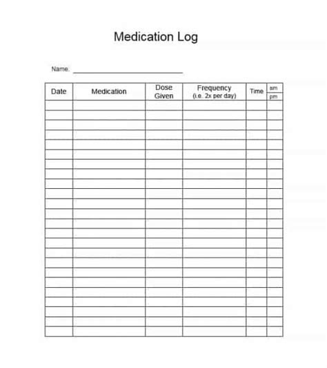 Maybe you would like to learn more about one of these? Free Printable Medication List Template | room surf.com