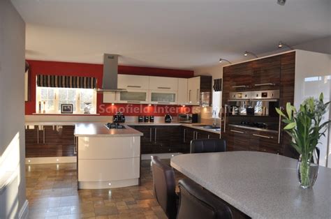 Furniture polish parker & bailey cabinet cleaner does not. Cream & Dark Olive Wood Gloss Kitchen with Laminate Worktops