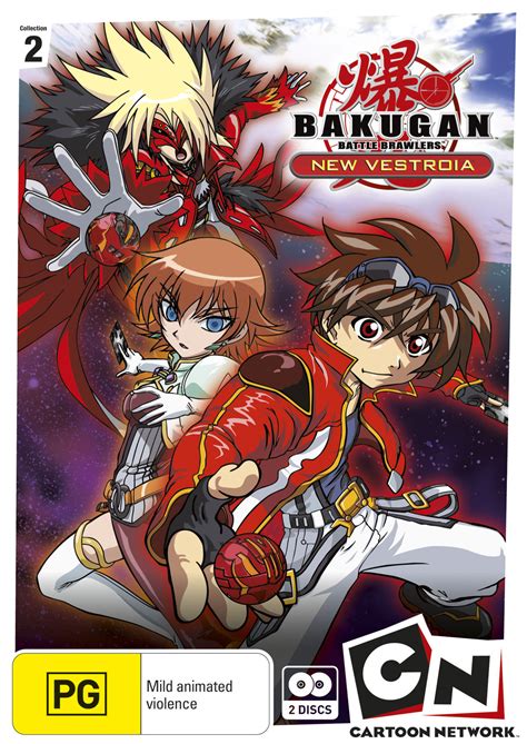 bakugan new vestroia collection 2 2 disc set dvd buy now at mighty ape nz
