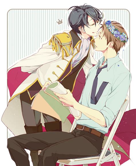 Kashima Yuu And Hori Masayuki Gekkan Shoujo Nozaki Kun Drawn By Zuri