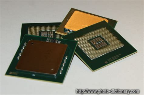 Since the cpu reaches the memory controller though the northbridge, fsb speed can dramatically affect a computer's performance. CPU - photo/picture definition at Photo Dictionary - CPU ...