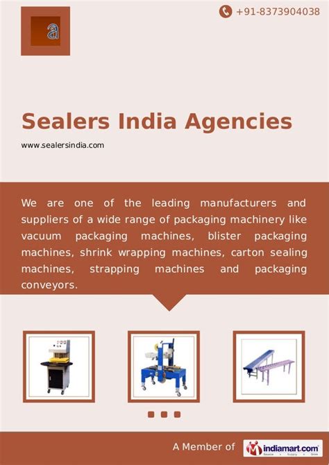 Sealers India Agencies Chennai Vacuum Packing Machines