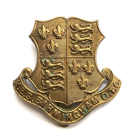 King Edwards School Birmingham Otc Cap Badge