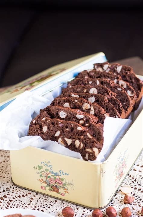 If you don't have an immersion blender, you can put these ingredients through a blender and then pour into the mixing bowl, but an immersion blender makes the job a lot easier + there's less cleaning Easy Gluten Free Chocolate and Hazelnut Biscotti