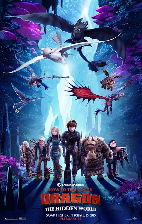 How To Train Your Dragon The Hidden World 6 Of 8 Extra Large Movie