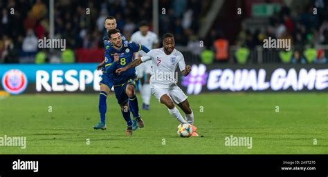 Pristina Kosovo 17th Nov 2019 Raheem Sterling Of England And Besar