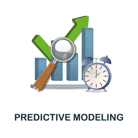 Predictive Modeling Icon 3d Illustration From Data Science Collection