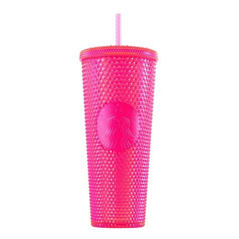 Starbucks Pink Studded Cold Cup Tumbler 2019 Holiday 24oz