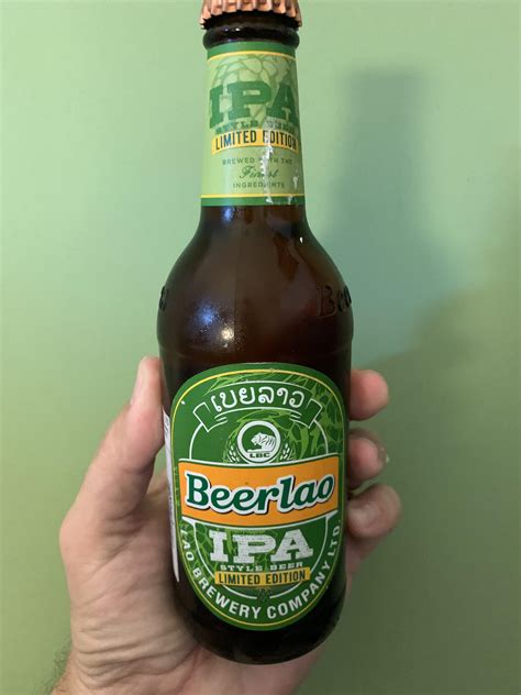 Beer Lao Ipa Limited Edition Rcraftbeer