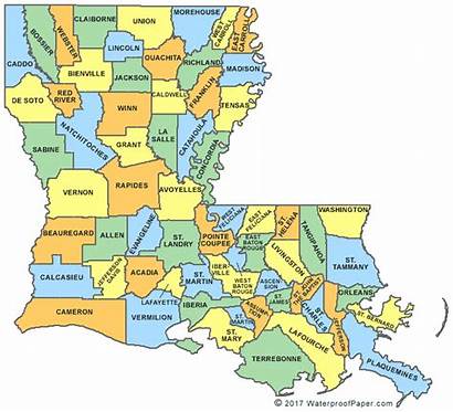 Louisiana Parish Map Printable Maps Above Cities