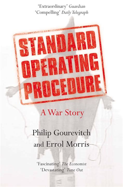 Standard Operating Procedure A War Story Ebook Morris Errol