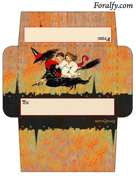 13 Best Halloween Stationery For Print Images On Pinterest Letters