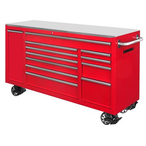 Husky 72 In 12 Drawer Tool Chest Cabinet In Red Tool Chest Tool