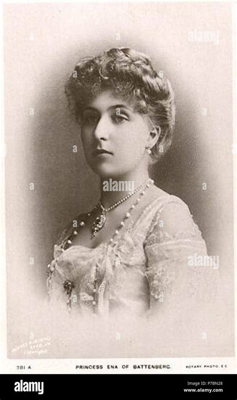 Deutsch Prinzessin Victoria Eugénie Von Battenberg Genannt Ena