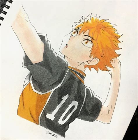 Hinata My Drawing Haikyuu