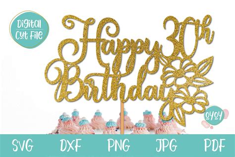 7897 Cricut Birthday Cake Topper Svg Svg Png Eps Dxf File Free