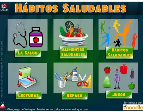 Juego Sobre Hábitos Saludables Recursos Educativos Digitales