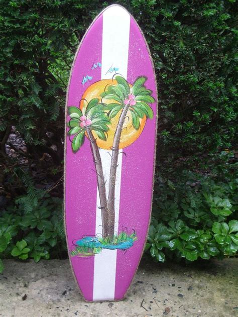 Surfboard Wall Art Tropical Paradise Pool Patio Beach House Etsy In