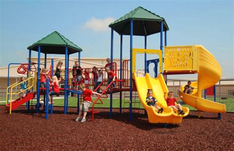 Elementary School Playground Kids