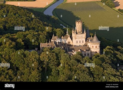 Aerial View Marienburg Castle Region Of Hanover Lower Saxony