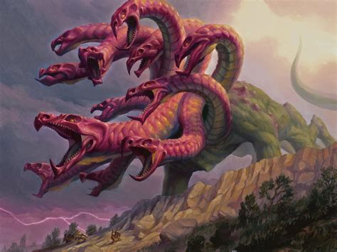 Miscutter Hydra Magic The Gathering Pinterest Dragons Rpg And