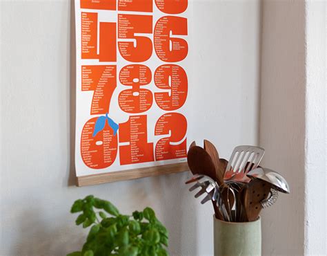 Typographic Seasonal Calendar On Behance