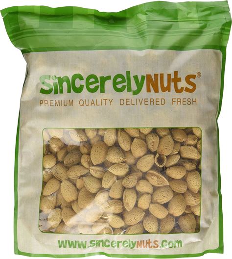 Sincerely Nuts Raw Almonds In The Shell 5 Lb Vegan Kosher And Gluten