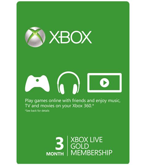 Xbox Live Card 3 Month Us Email Delivery Mytcardsupply