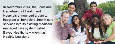 Integrated Health Care Department Of Health State Of Louisiana