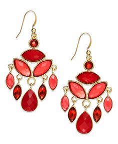 The Process Of Getting Red Earrings For A Perfect Match Styleskier Com
