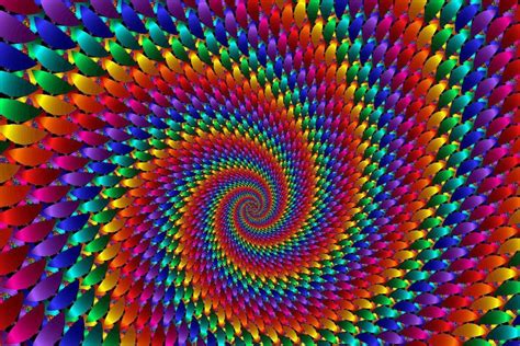 Psychedelic Optical Illusion Psychedelic Ilusion Optica Spiral