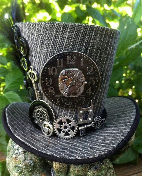 Steampunk Mad Hatters Hat Wonderland Pinterest