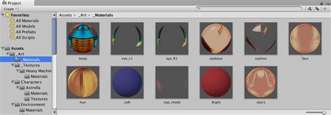 The Project Window Unity Manual