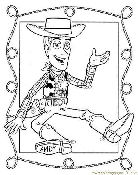 Woody Toy Story Coloring Pages Toy Story Coloring Pages Cartoon