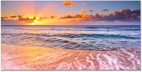Sunset Beach Hawaii 1 Panel • David Balyeat Photography Store