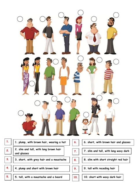 Describing People Interactive And Downloadable Worksheet You Can Do