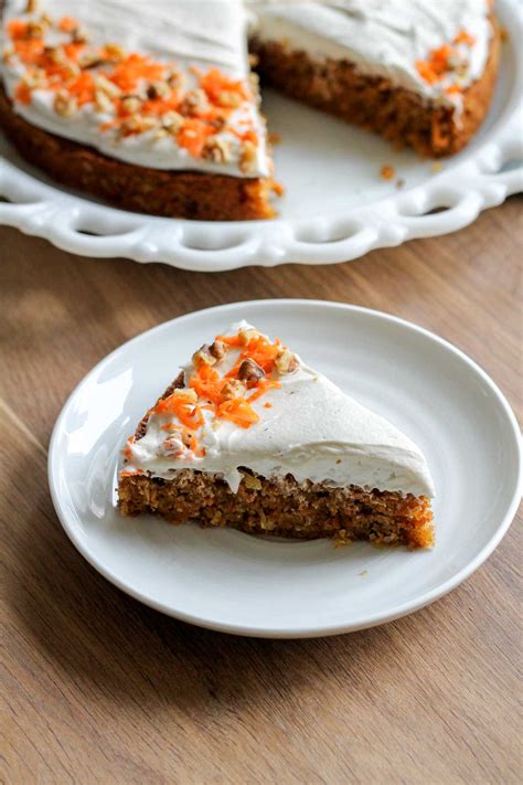 Looking for the best sourdough carrot cake? Single Layer Carrot Cake with Cream Cheese Frosting ...