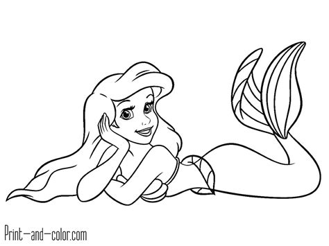 Search through 623,989 free printable colorings. The Little Mermaid coloring pages | Print and Color.com