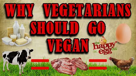 Why Vegetarians Should Go Vegan